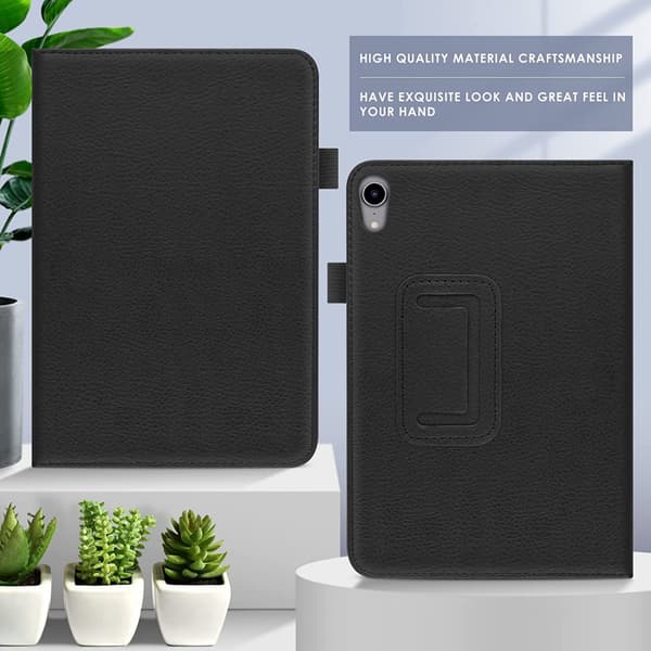 Kotelo kynätelineellä iPad Mini 6:lle, musta Svart