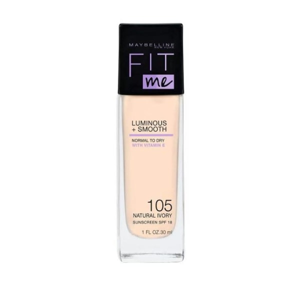 Maybelline Fit Me Luminous + Smooth Foundation - 105 Natural Ivo