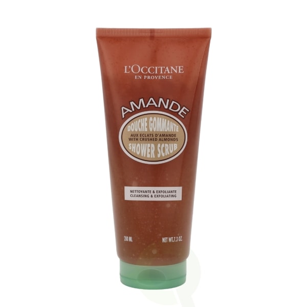 L'Occitane Almond Shower Scrub 200 ml Rense & Eksfolierende