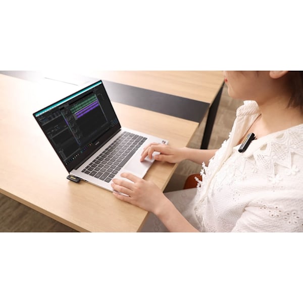 BOYA Trådløst mikrofonsystem x1 BY-WM3 til USB-C