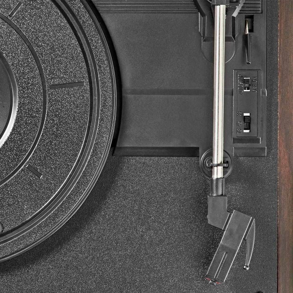 Nedis Pladespiller | 33 / 45 / 78 rpm | Bælte drev | 1x Stereo R