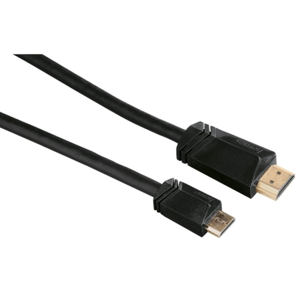 HAMA HDMI-HDMI C High Speed Kabel 1,5m Sort Guldbelagt TL