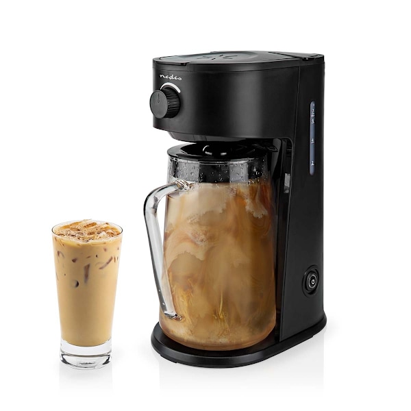 Nedis Iskaffe & Iste Maskinvara | Filtrera kaffe | 2.5 l | 6 Koppar | Svart