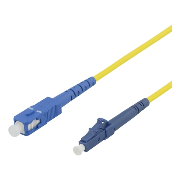 Fiberkablage, LC - SC, 9/125, OS1/2, singlemode, LSZH, 2m