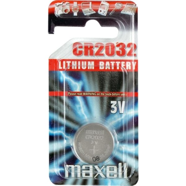 Maxell, Knappcellsbatteri, 1-pack (CR2032)