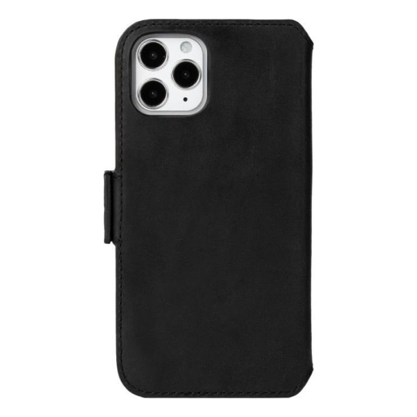 Krusell iPhone 12 Mini PhoneWallet Leather, Black Svart