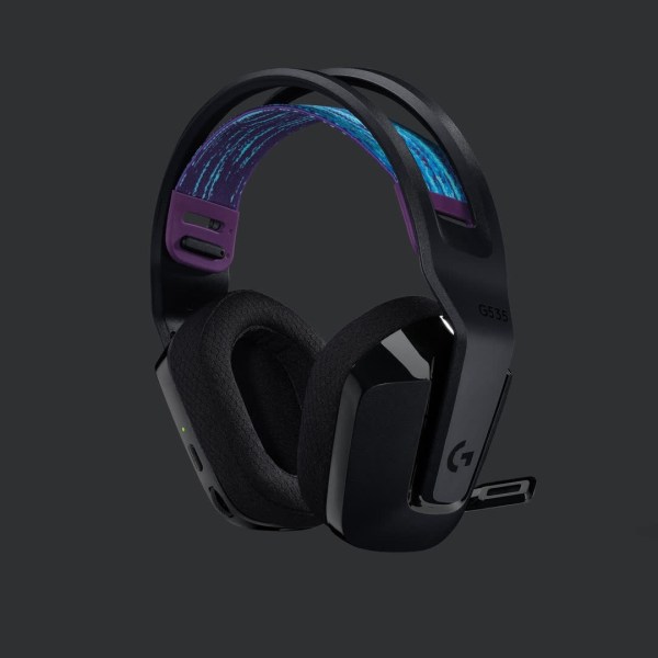 Logitech G535 LIGHTSPEED Wireless Gaming Headset, Black