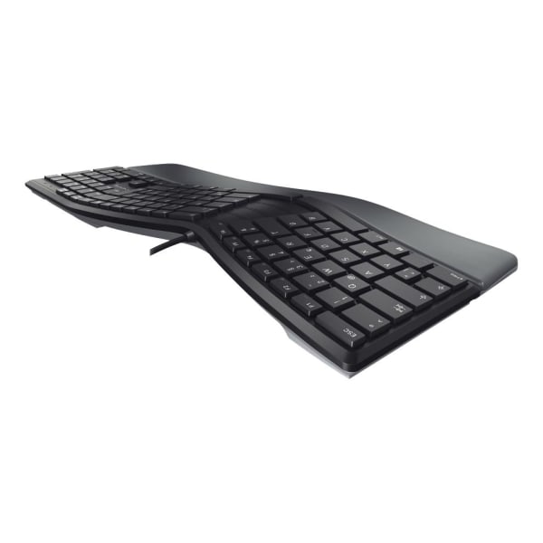 Cherry KC 4500 Ergo keyboard, ergonomic designed keyboard, black