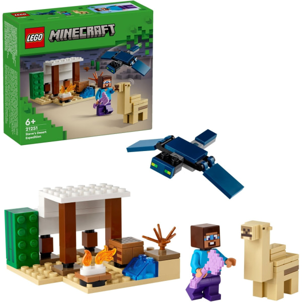 LEGO Minecraft 21251  - Steven aavikkoretki