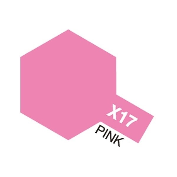 Akryyli Mini X-17 vaaleanpunainen Rosa