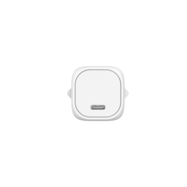 Gear Laturi 220V 1xUSB-C valkoinen PD/PPS 25W kaapeli USB-C–USB-C 3A