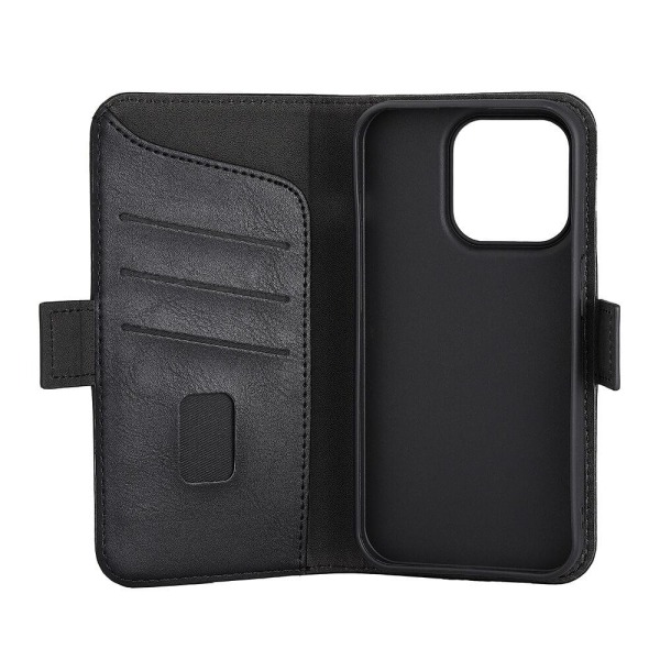 GEAR Wallet Case 3 kortrum Magseries Sort - iPhone 15 Pro Svart