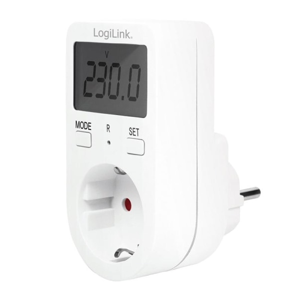 LogiLink Energimätare m kostnadsberäkn.