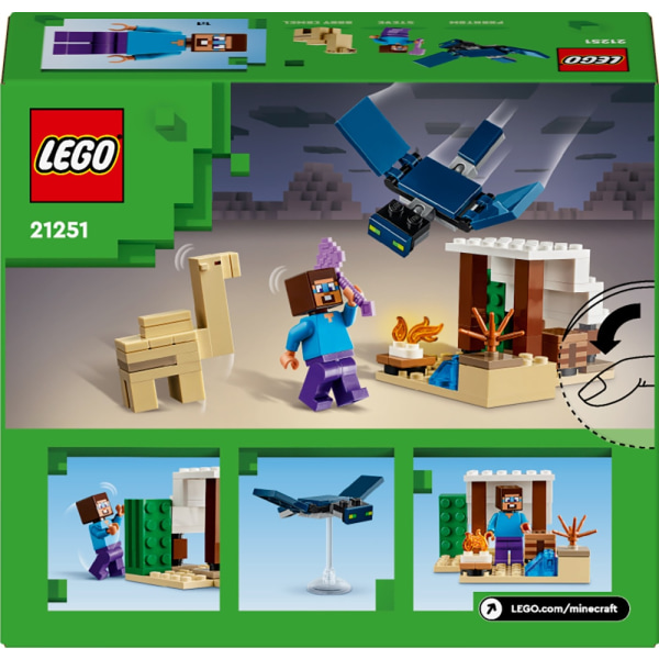LEGO Minecraft 21251 - Steves ørkenekspedition