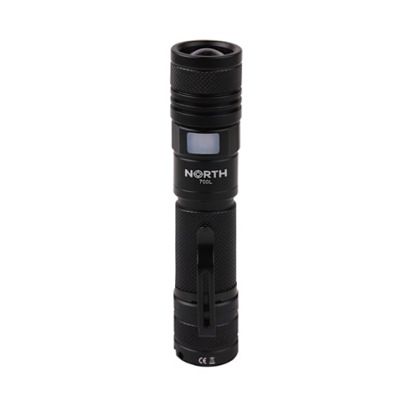 NORTH Lommelygte 700 Lumen Zoom Sort Aviation Aluminium 7W