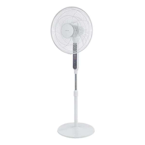 nordichome Floor fan with remote control, 40 cm, low noise level