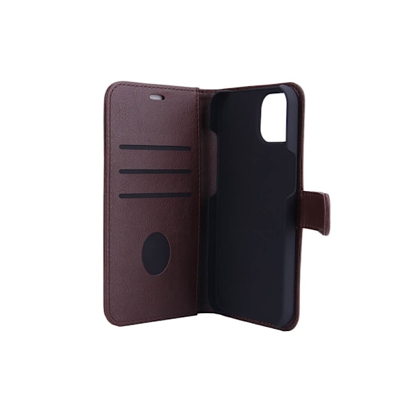 RADICOVER Strålningsskydd Mobilfodral PU iPhone 13 Flipcover Brun RFID Brun