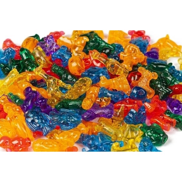PEARLFUN Pearl`n fun dyremix transparent bøtte 200g