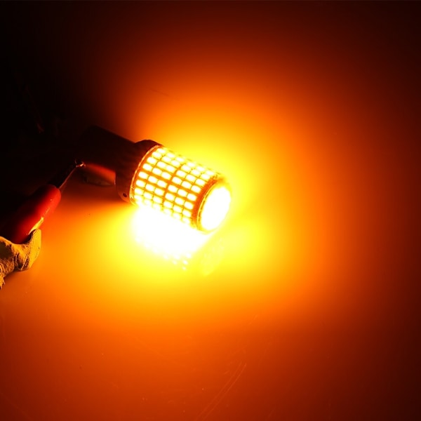 Highlight brake light decoding anti-stroboscopic, yellow
