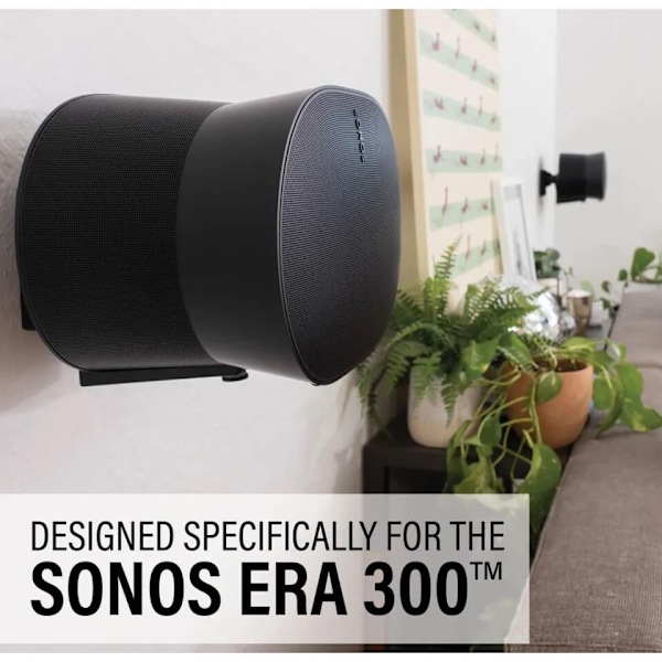 SANUS Vægbeslag til Sonos ERA300 Sort Par