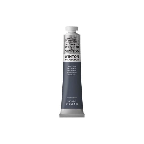 WINSOR Winton oil 200ml payne's grey 465