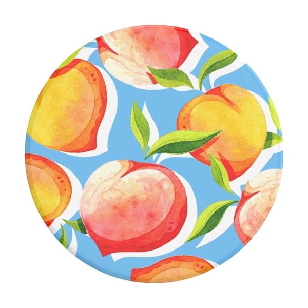 Popsockets Just Peachy Gloss Avtagbart Grip Med Ställfunktion