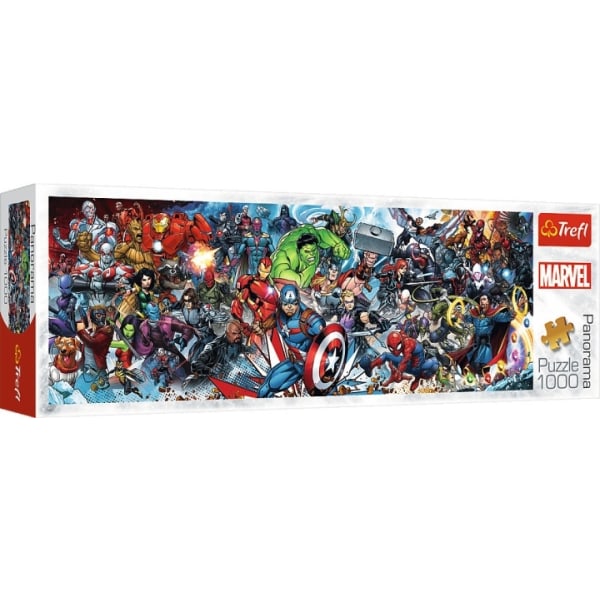 Trefl Marvel Universe panoramapuslespil, 1000 brikker