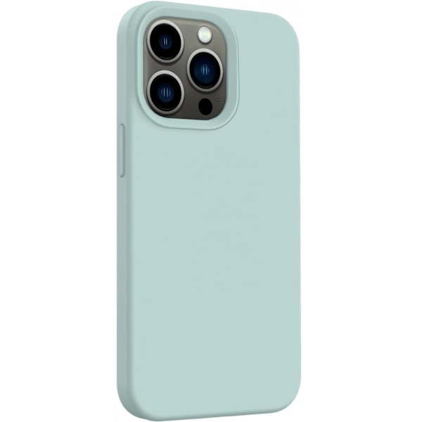 Silikonikuori iPhone 15 Pro Maxille, Minttu Blå