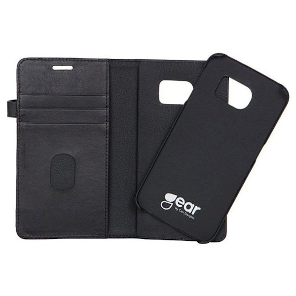 BUFFALO Wallet Læder Samsung S7 Sort Svart