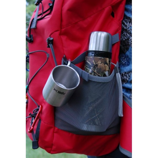 Stålmugg med karbinhake 220 ml