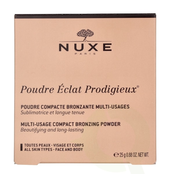 Nuxe Poudre Eclat Prodigieux 25 gr Multi-Usage Compact Bronzing Powder/All Skin Types