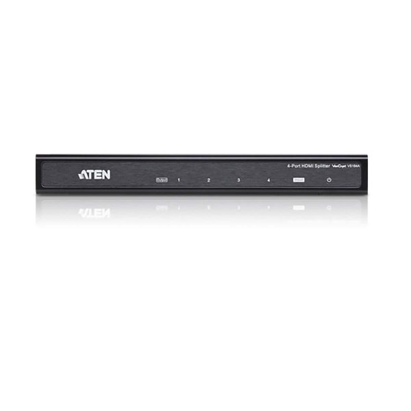 aten 4-Port 4K HDMI Splitter Svart