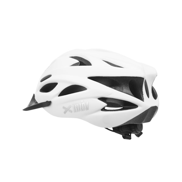 Cykelhjälm Briv BR1M - Inmold Std Mattvit, Medium