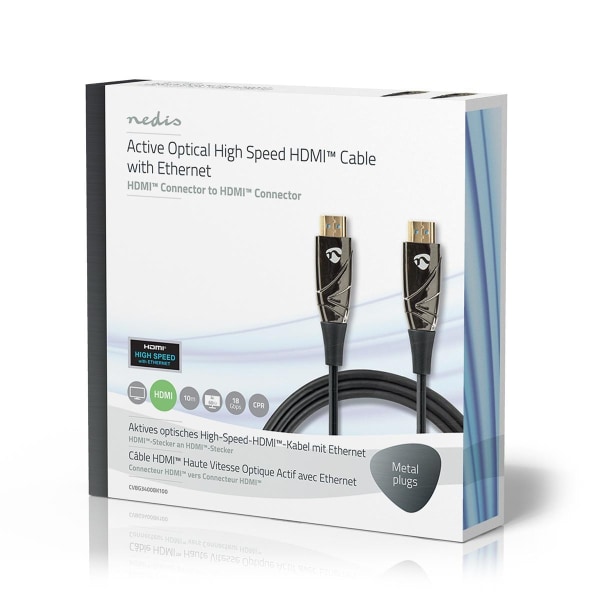 Nedis Aktiv Optisk High Speed ​​HDMI-kabel med Ethernet | HDMI™