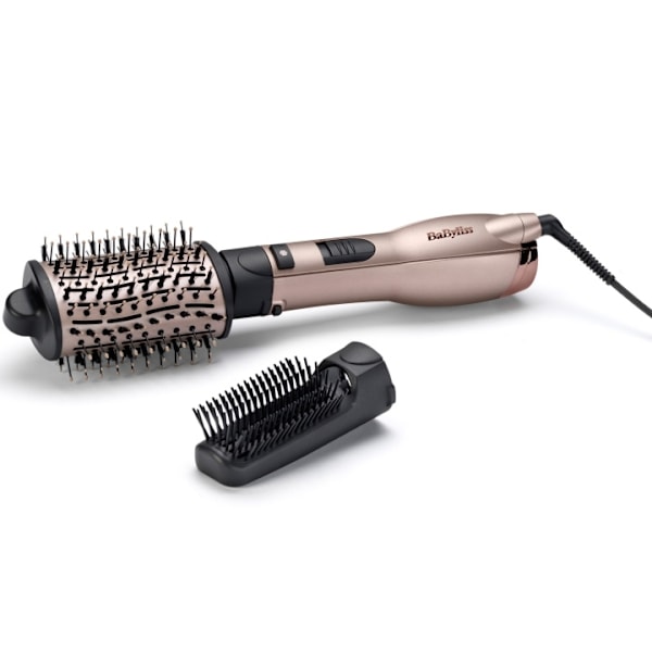 BaByliss Varmluftsborste Volume Air AS90PE Svart, Pink gold