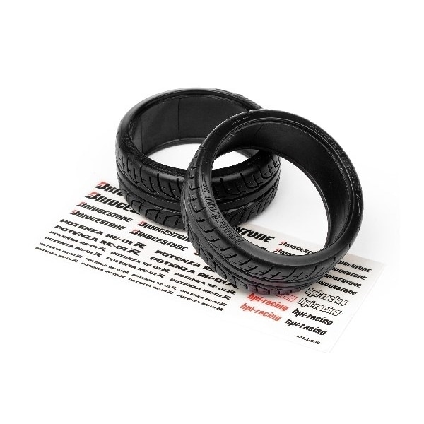 Bridgestone Potenza Re-01R T-Drift Tire 26Mm (2Pcs