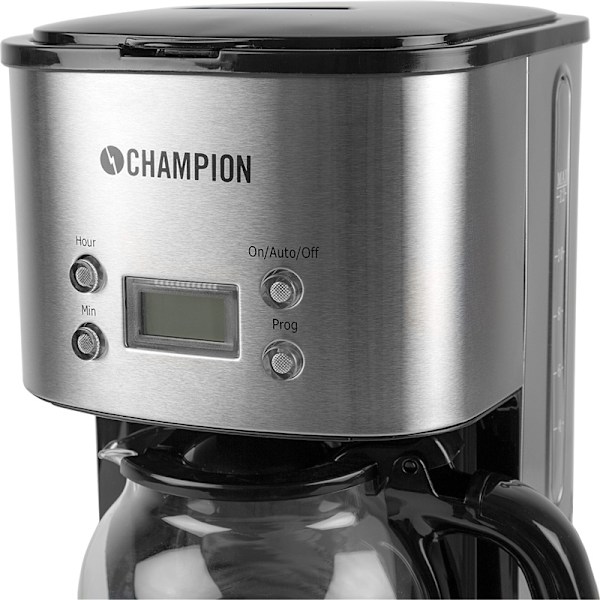 Champion Kaffebryggare Digital Rostfri