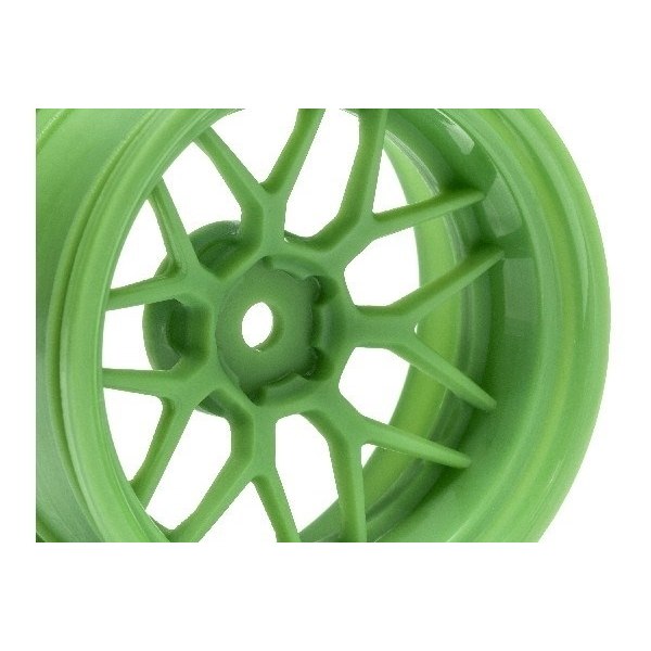 Tech 7 Wheel Green 52X26X+9Mm Offset (2Pcs)