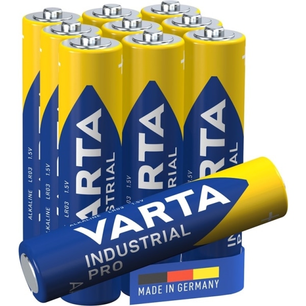 Varta LR03/AAA (Micro) (4003) batteri, 10 st. box alkaliskt mang