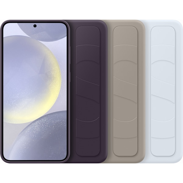 Samsung Galaxy S24+ Standing Grip Case -suojakotelo, tummanvioletti Lila