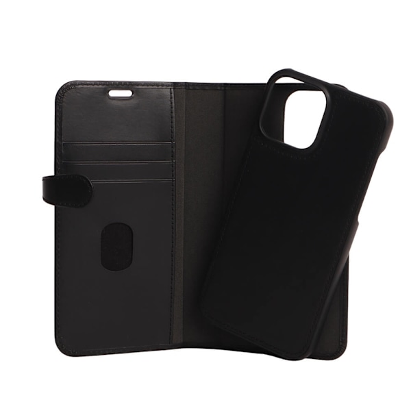 Buffalo Wallet Læder Til 3 kort iPhone 13 Pro Max Sort Svart