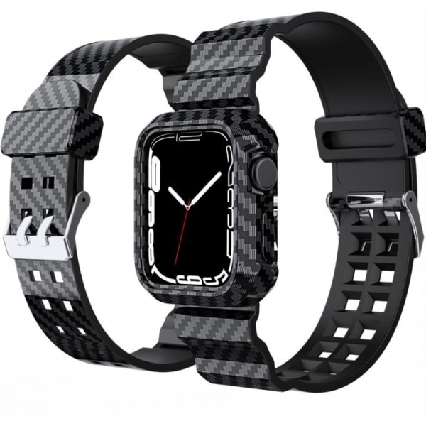 Erstatningsrem til Apple Watch 38/40/41mm, Sort