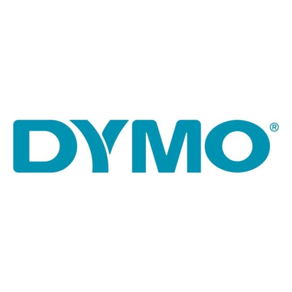 DYMO D1 Durable 12 mm x 5,5m nauha, mustaa valkoisella