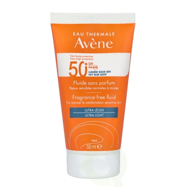 Avene High Protection Unscented Fluid SPF50+ 50 ml