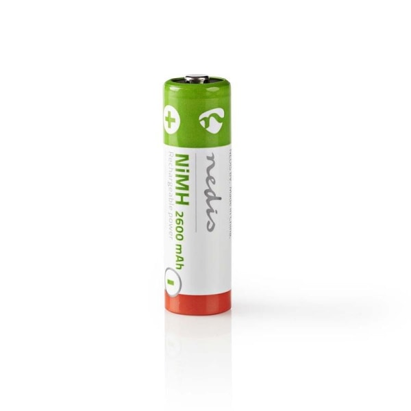 Nedis Ladattava Ni-MH-Akku AA | 1.2 V DC | 2600 mAh | 4 - Läpipainopakkaus