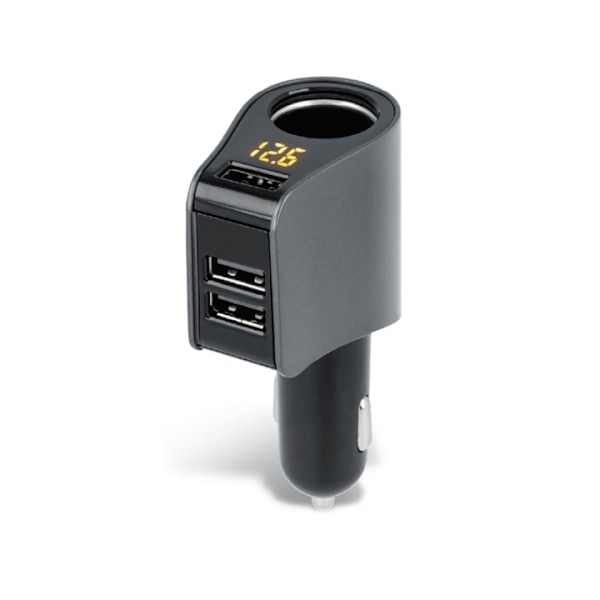 Forever billaddare, 3xUSB 3,1A, 12V-Uttag 10A