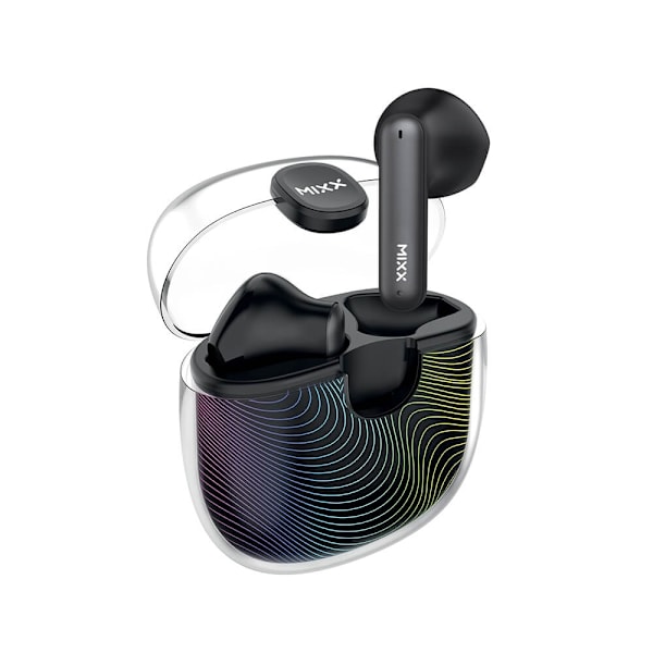 MIXX Høretelefoner Colour Chroma 2 In-Ear Ægte Trådløs Sort Svart