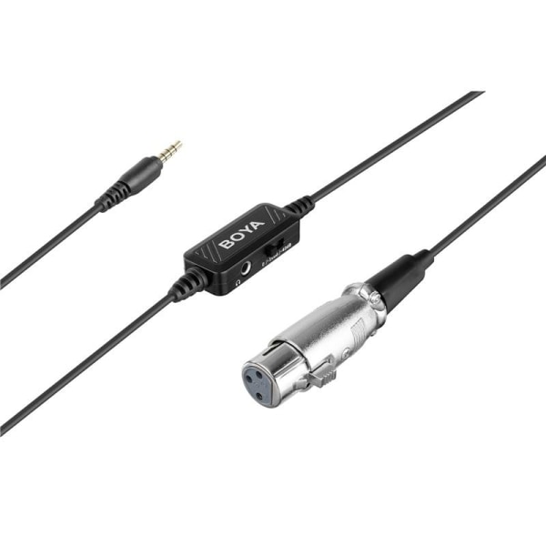 BOYA Mikrofonadapter BY-BCA6 XLR-3,5mm TRRS