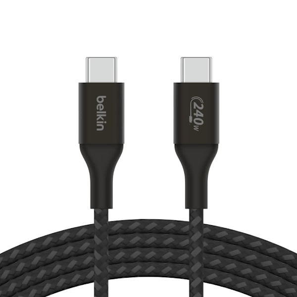 Belkin BOOST CHARGE 240W USB-C til USB-C-kabel, 1 m, sort
