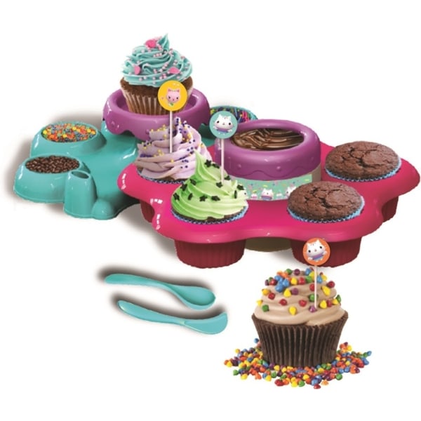 Gabby's Dollhouse - Cupcake dekorationssæt